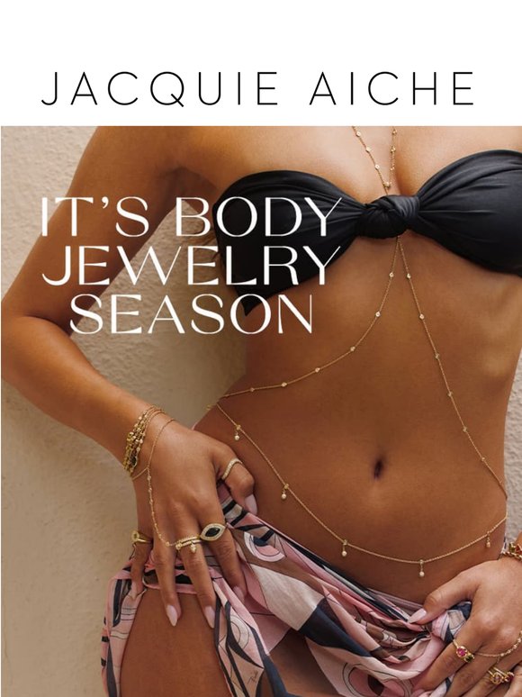It's Body Jewelry Season ❤️‍🔥