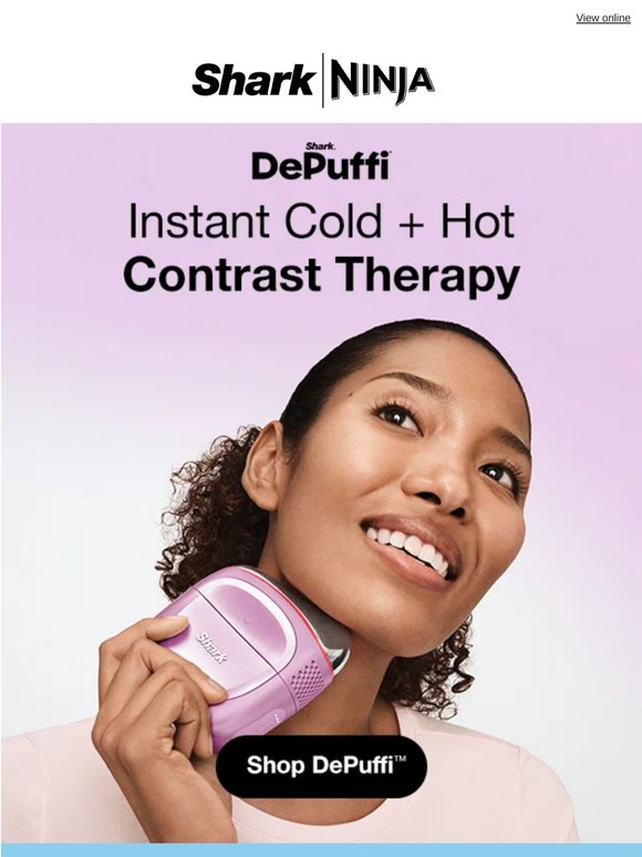 NEW! DePuffi™ just arrived—cold + hot contrast therapy.