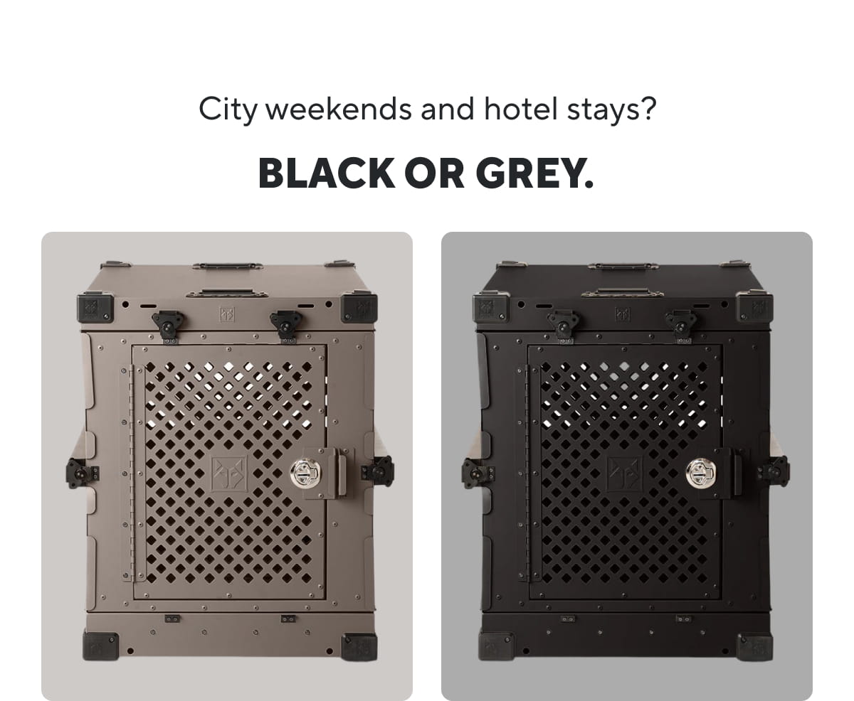 City weekends and hotel stays? Black or Grey.