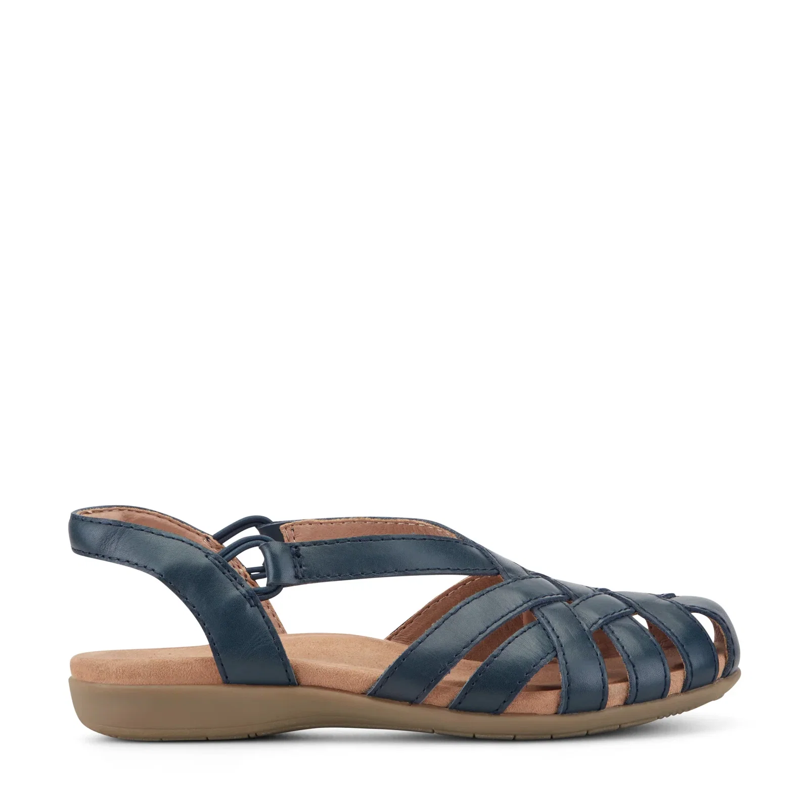 Image of Berri Woven Casual Round Toe Slip-on Sandals
