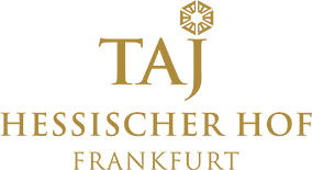 a black and gold logo