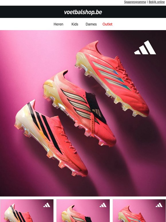 🩷⚽ Dit is het Road to Glory Pack van adidas!