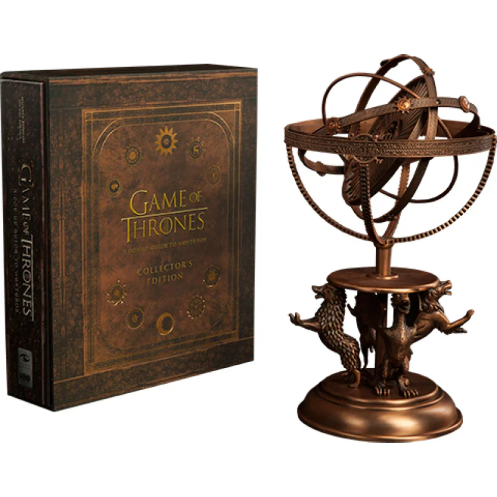 Image of Game of Thrones Astrolabe and Pop-Up Guide to Westeros Collector's Edition