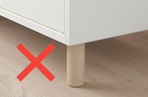 One small change that makes basic flat-pack furniture look like it cost 3 times more