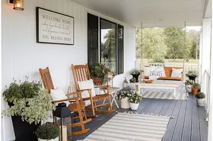 Summer porch decor ideas from bloggers who've actually tried them—all styles, all budgets