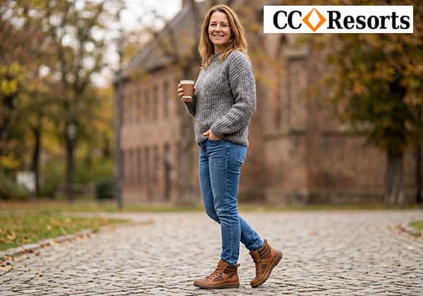 CC Resorts Gowan Womens Comfortable Ankle Boots