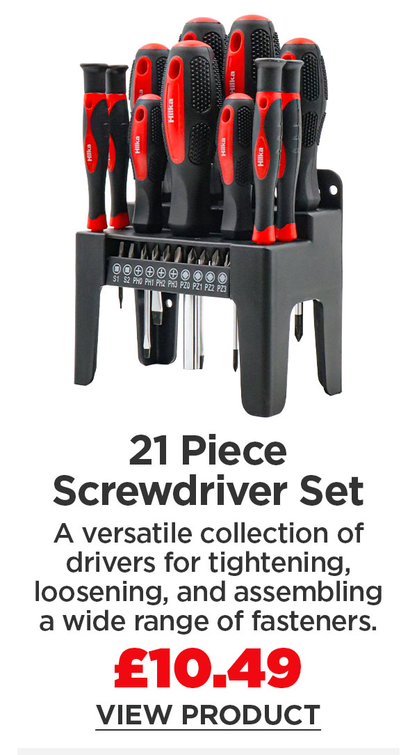 Hilka 21 Piece Screwdriver Set