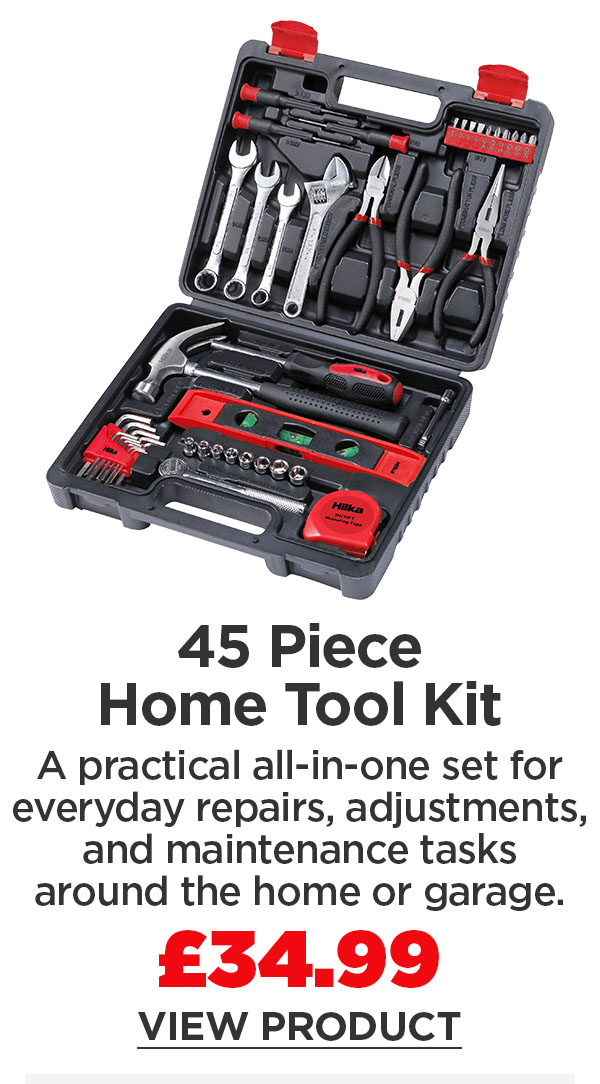 Hilka 45 Piece Home Tool Kit