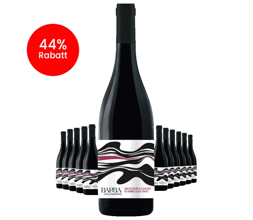 Paket 12 Flaschen Fratelli Barba Collemorino Montepulciano