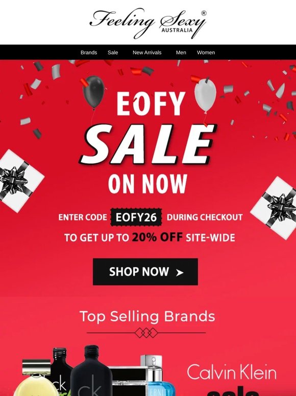 Storewide Discount Starts Today - Up To 20% Off All Brands