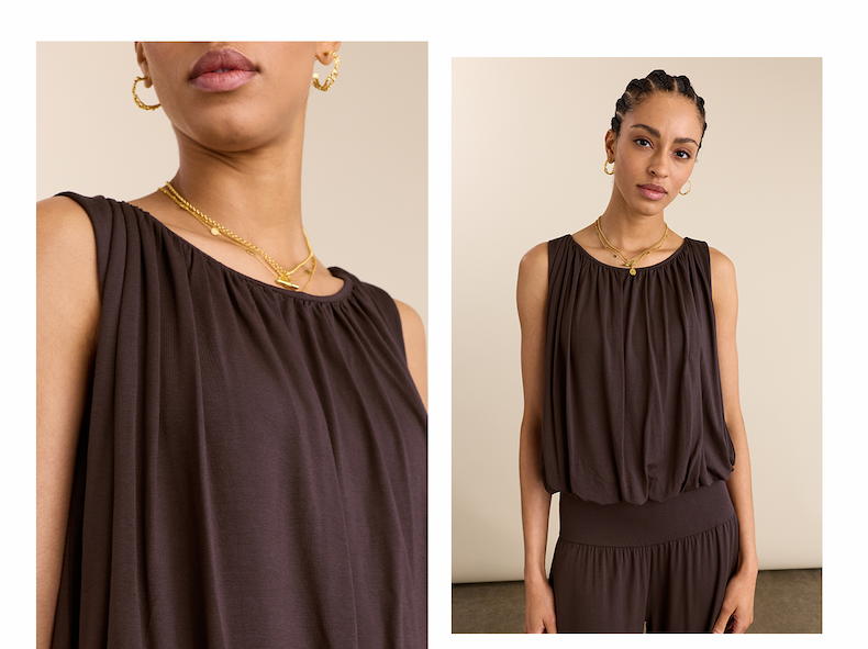 Eddy Bubble Hem Top