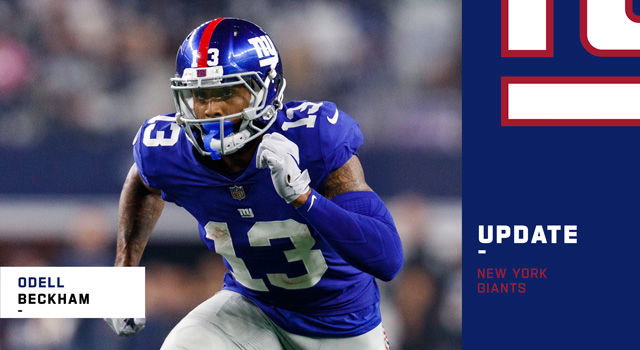 Odell Beckham Jr. signs with Giants to return to New York where he began NFL career