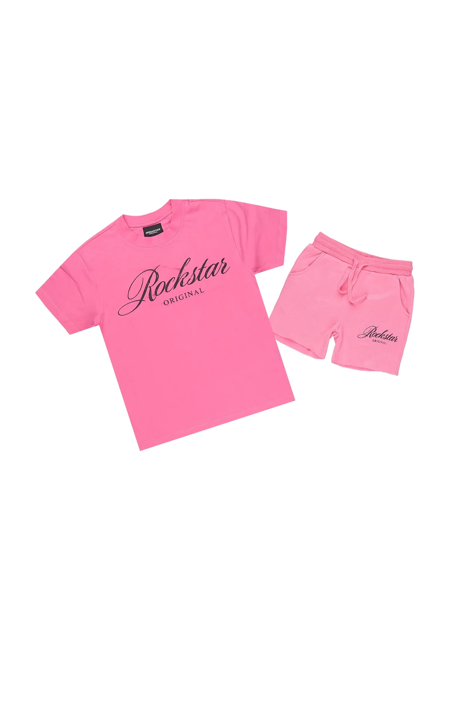 Image of Girls Domarica Bubblegum T-Shirt Short Set