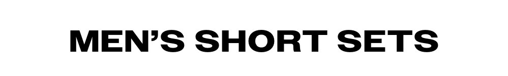 Men's Short Sets
