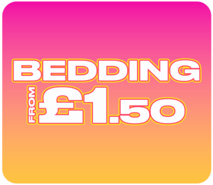 Bedding from £1.50