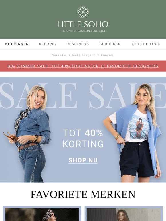 Sale alert: meest gewilde merken & styles 😍