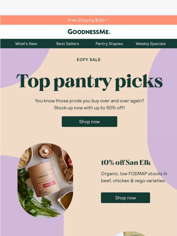 EOFY's top pantry picks