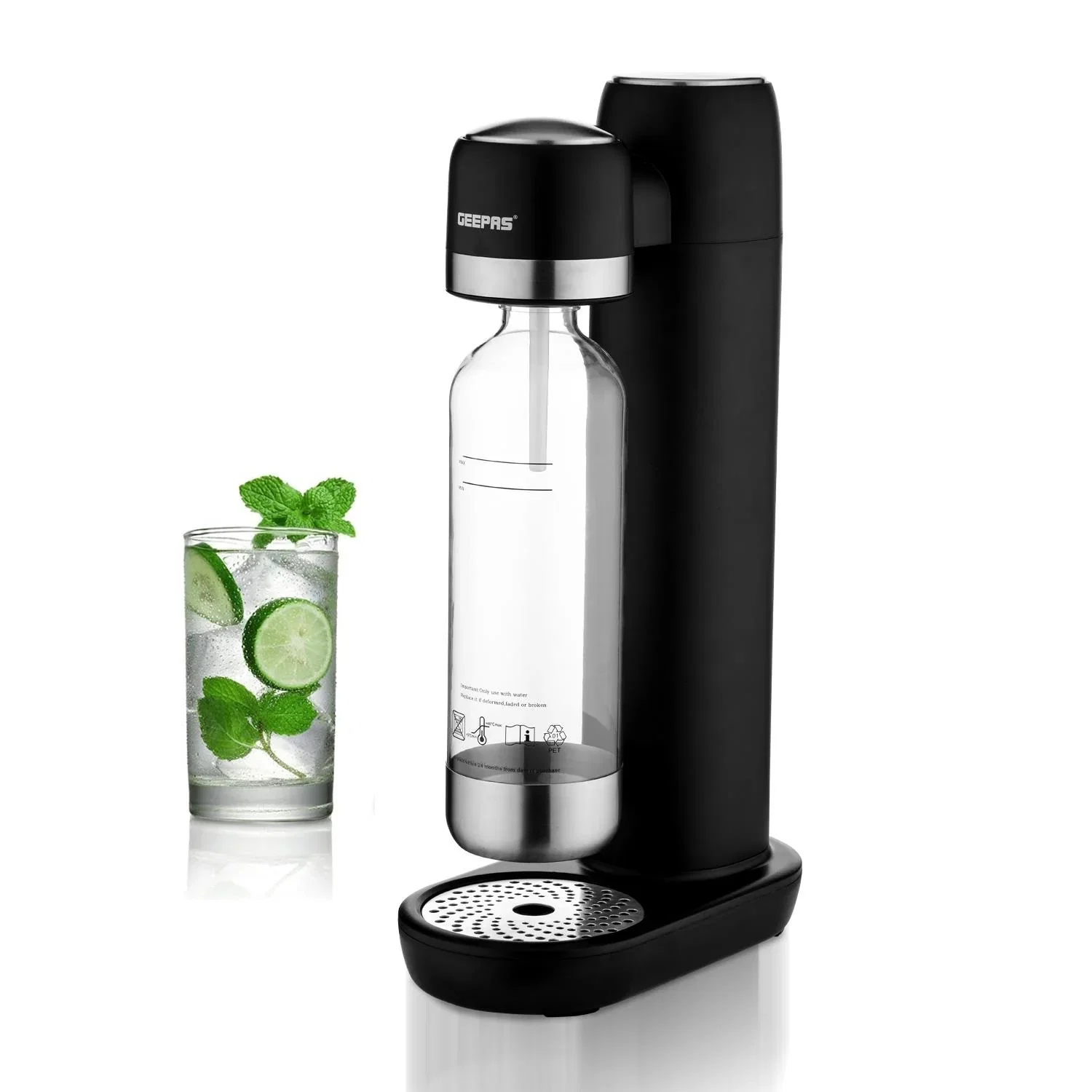 Image of 900ml Water Carbonator Soda Maker With Bottle