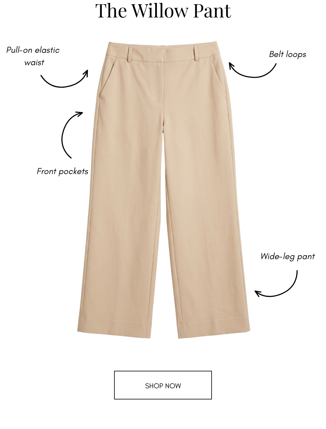 the willow pant