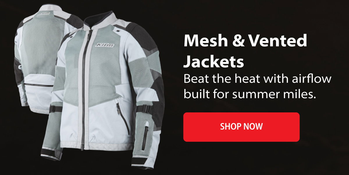 Mesh & Vented Jackets