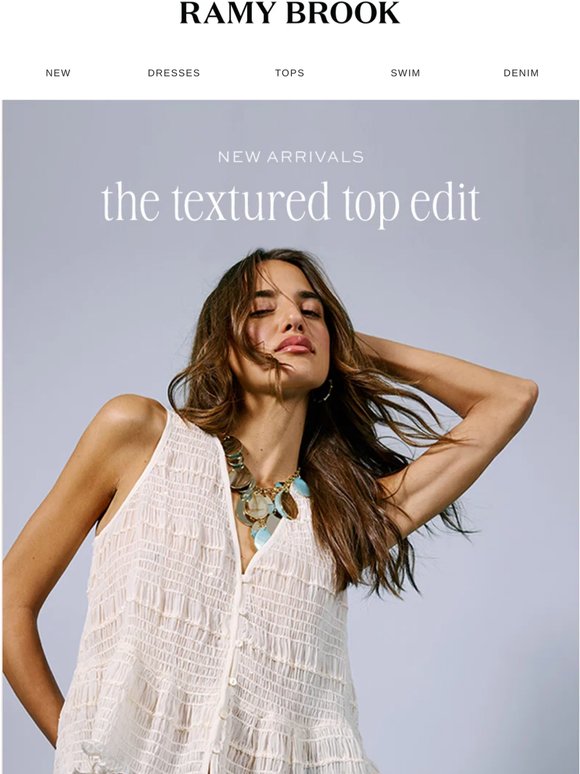 THE TEXTURED TOP EDIT