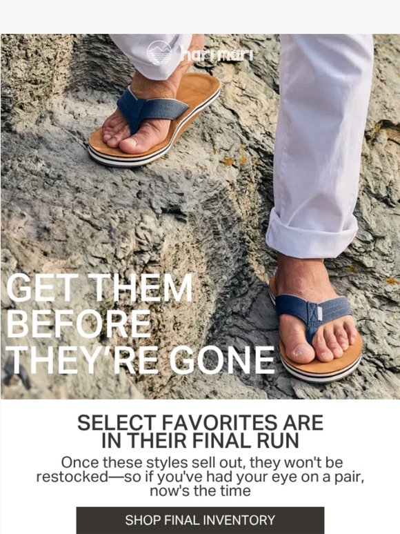 These Styles Won't Be Restocked