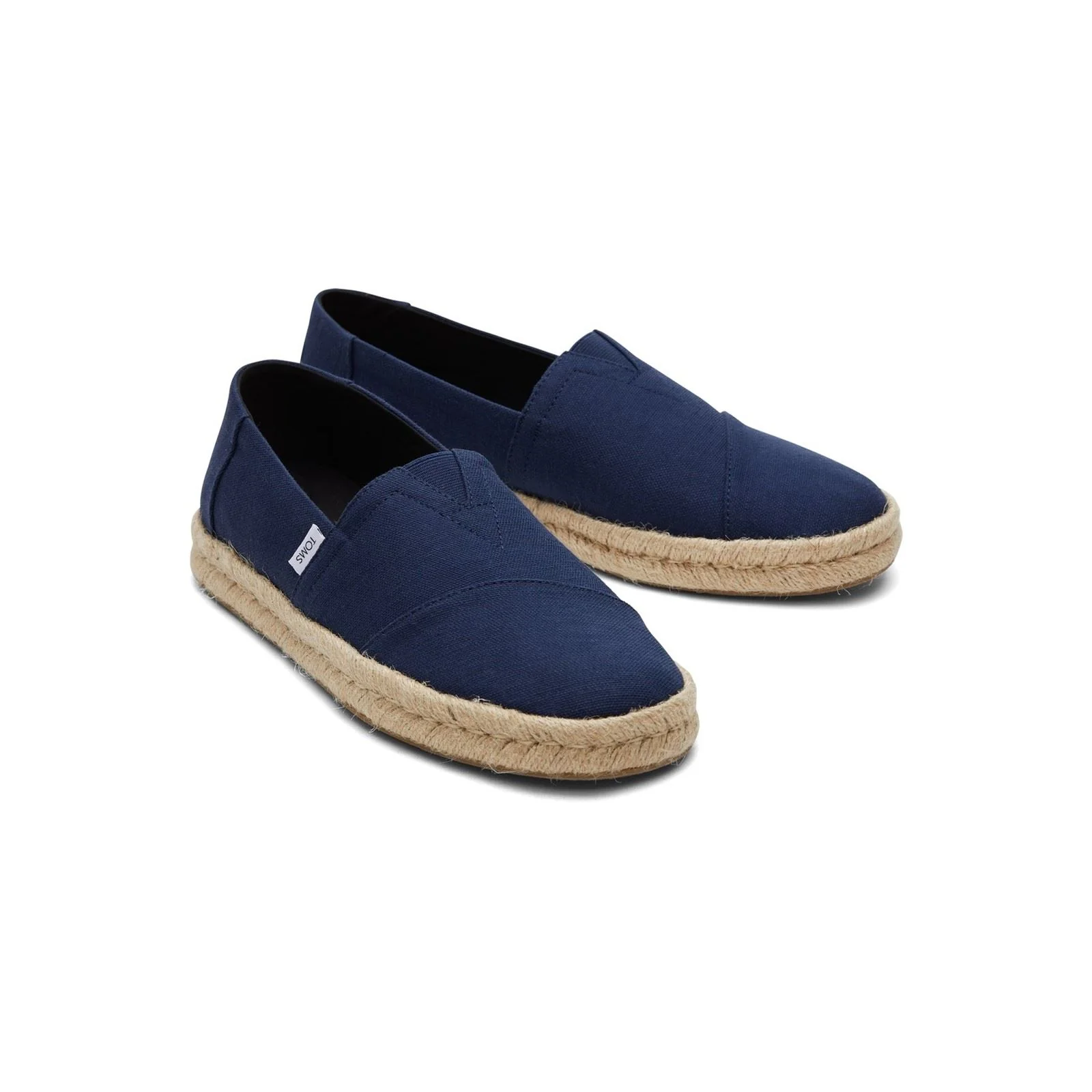 Image of TOMS Alpargata Rope 2.0 100% Cotton Men's Navy Espadrilles