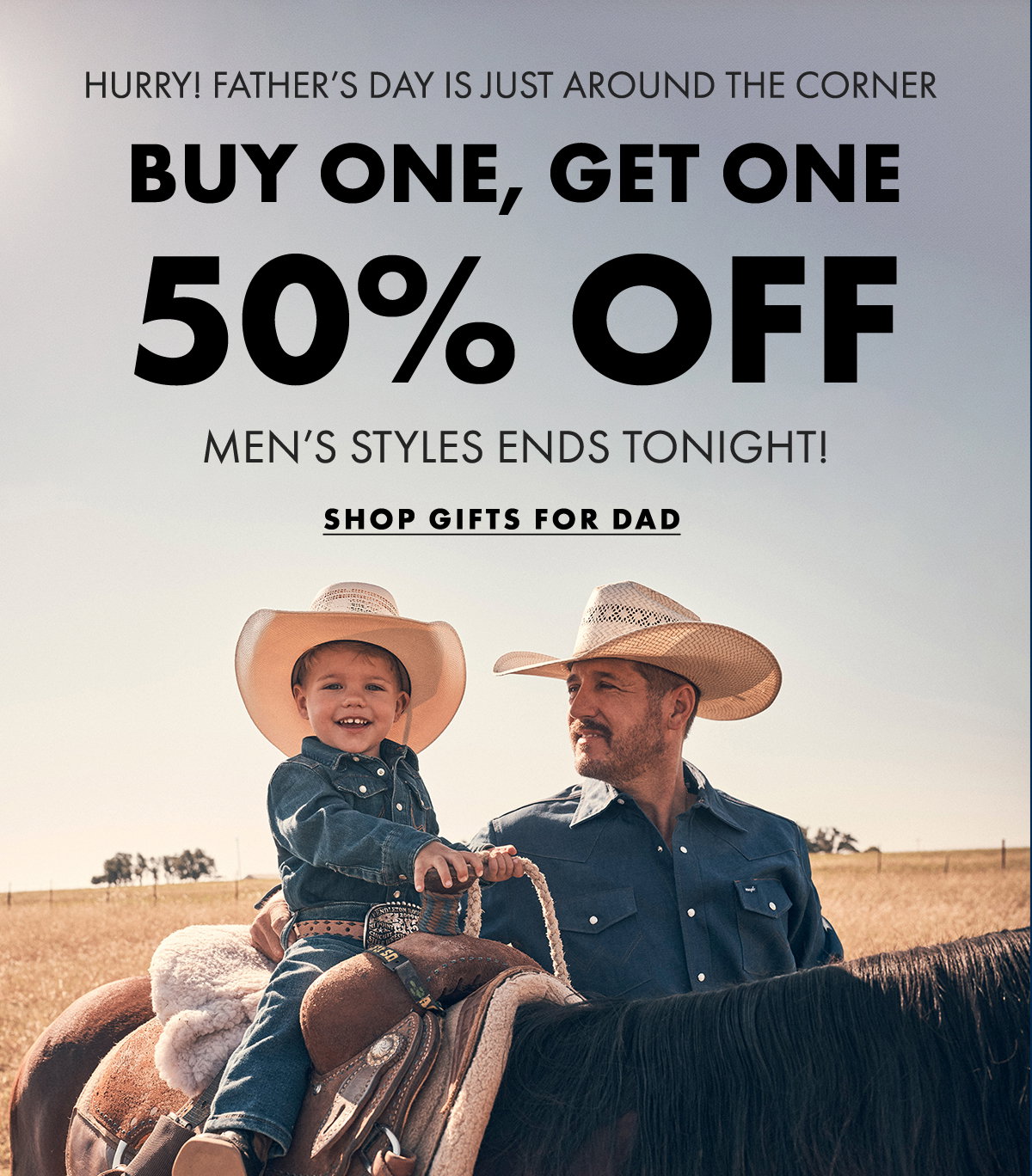 Buy one, get one 50% Off Shop Gifts for Dad