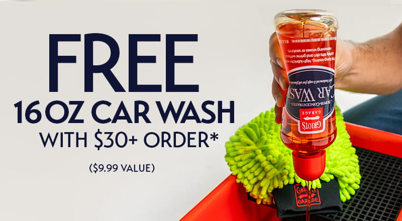 Free 16oz Car Wash with $30+ order. Use code EMWASH