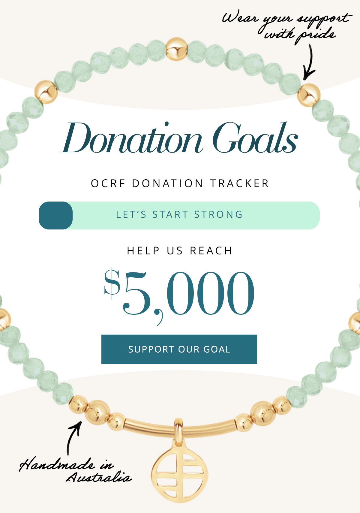 Donation Goals OCRF Donations Goal Tracker  | Help Us Reach $5,000