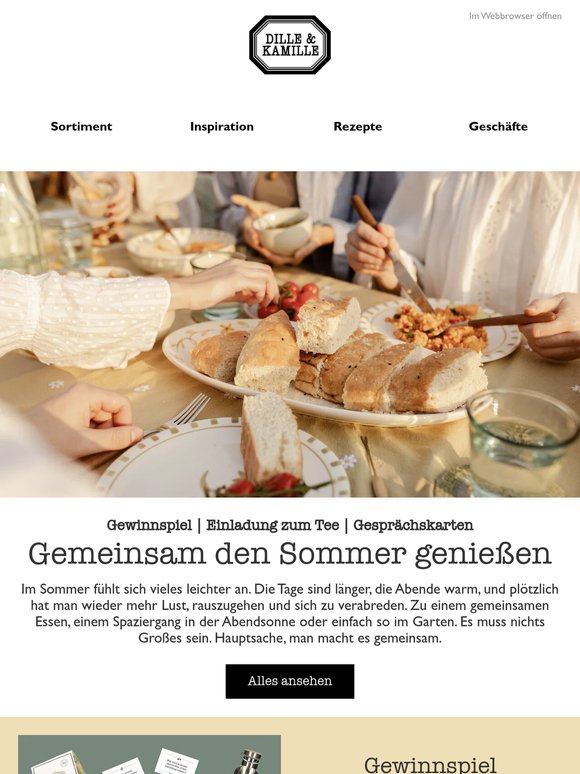 Gemeinsam den Sommer genießen