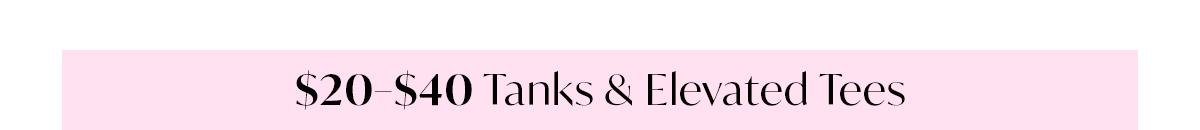 Tanks and Tees