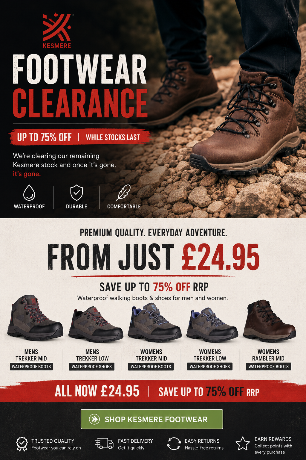 Kesmere Clearance Sale