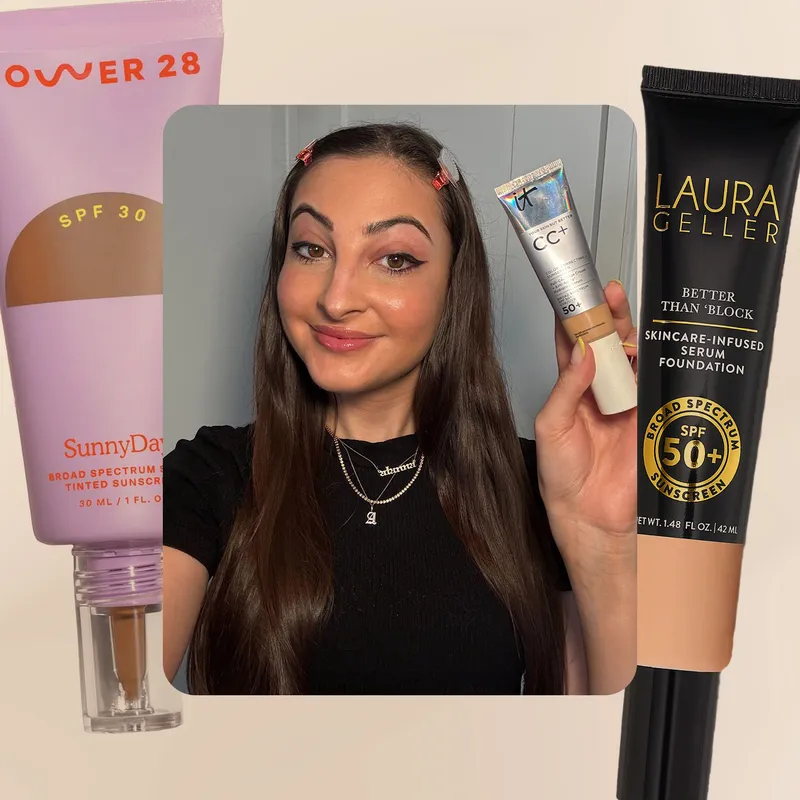 editors test the best foundations with SPF