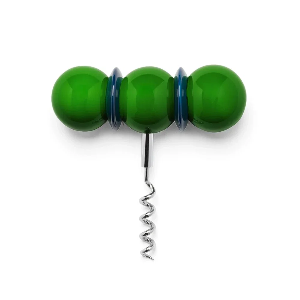 Image of Bobbin Corkscrew Leaf Green & Navy