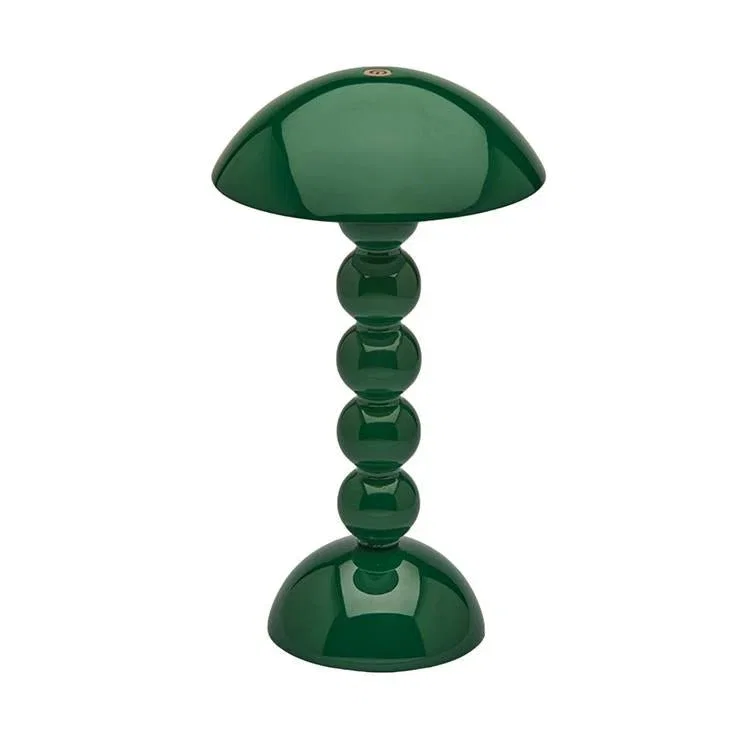 Image of Racing Green Lacquer Rechargeable Bobbin LED Lamp