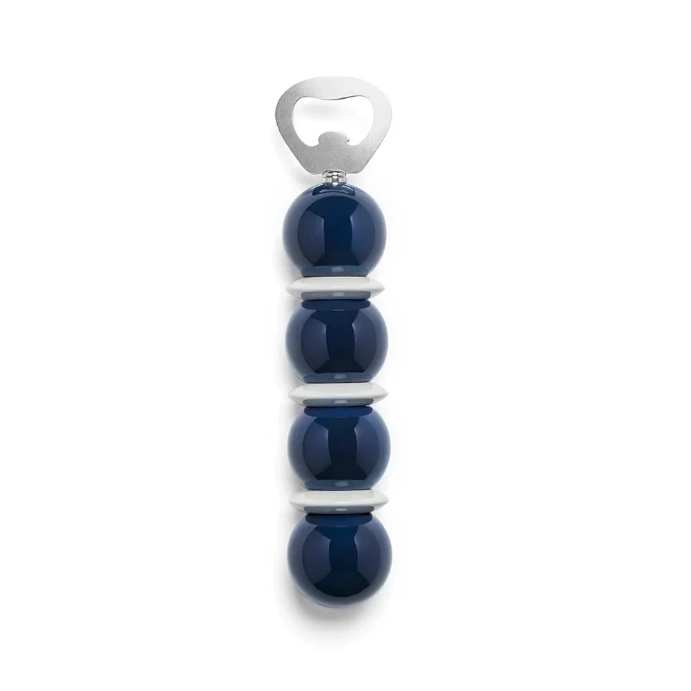 Image of Navy & White Bobbin Bottle Opener