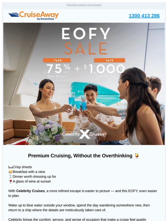 🌊 EOFY pulled the tide — These Celebrity deals just washed ashore 👀