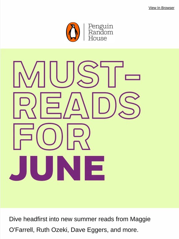 Treat Yourself To New June Books