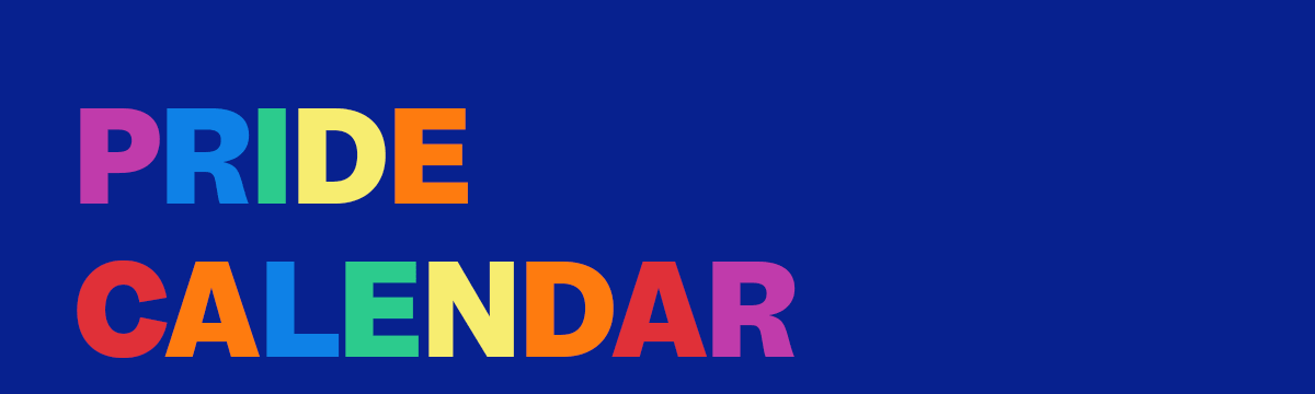 Pride Calendar