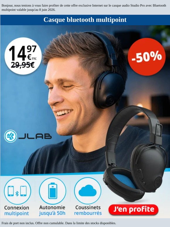 Travail, détente, musique : un seul casque pour tout faire