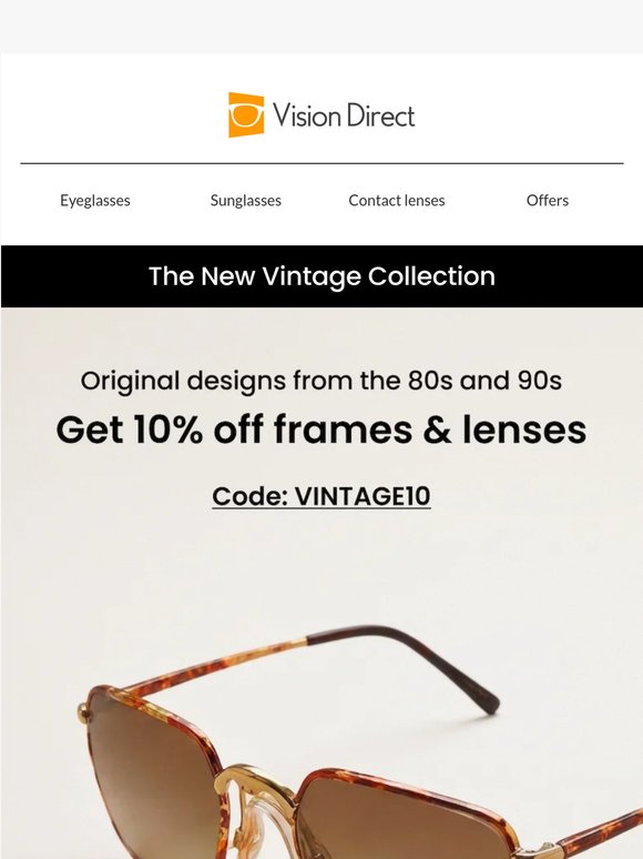 I've always had a thing for vintage frames