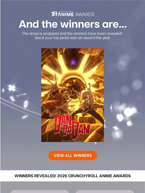 Guess Who Won Anime of the Year! 🏆