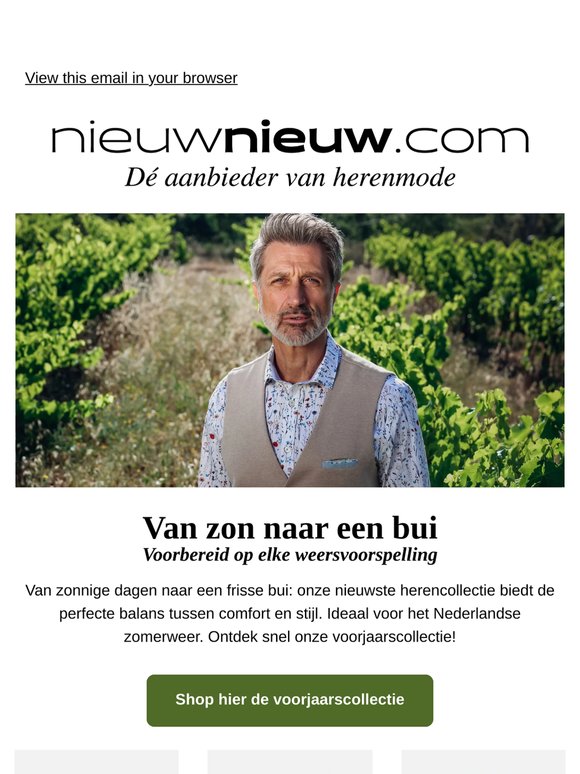Van zon naar een bui: outfit voor elk weertype 🌦️
