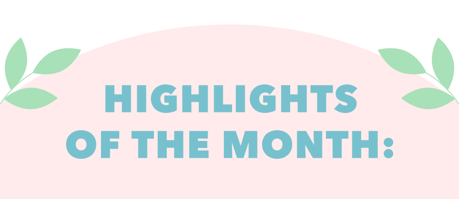 HIGHLIGHTS OF THE MONTH: