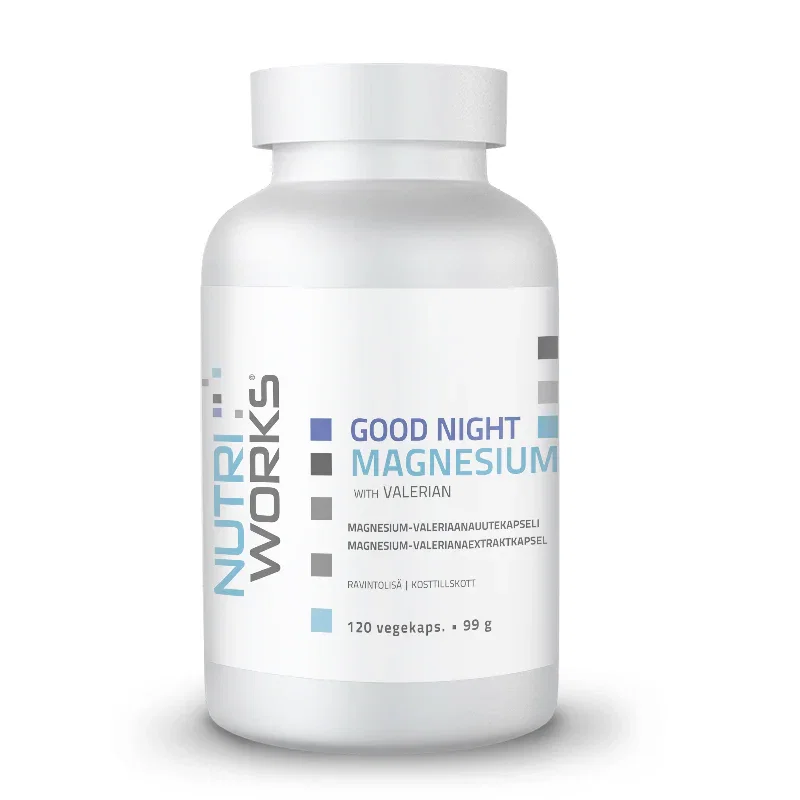 Image of Nutri Works Good Night Magnesium, 120 vegekaps.