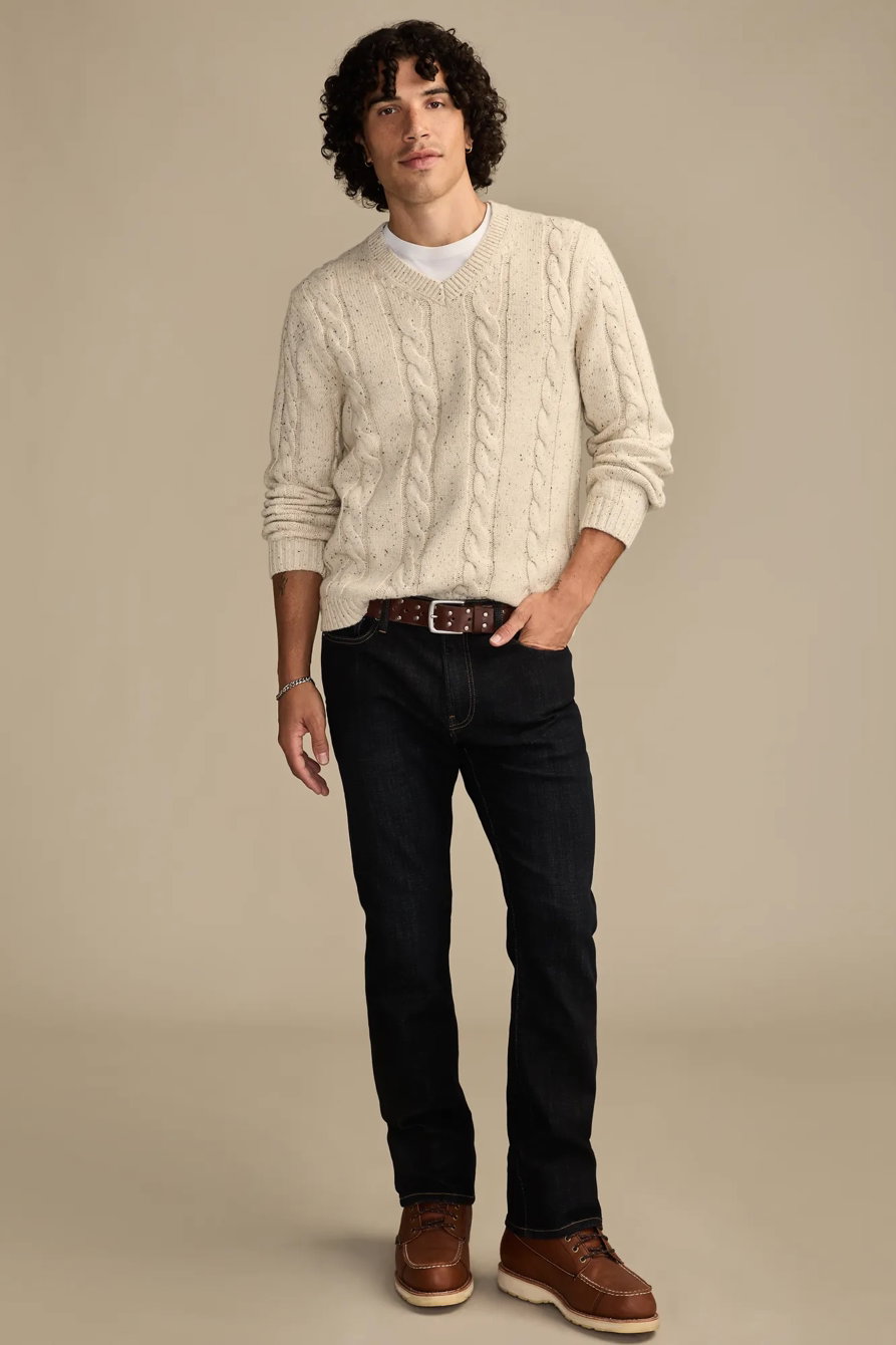 Image of Lucky Brand Easy Rider Boot - Men's Pants Denim Bootcut Jeans in Hampton