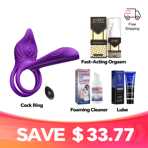 App & Remote Vibe Ring with G-Zone & External Massager - Pleasure Prep Kit