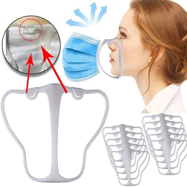 Image of 10-Pack: Face Mask Inner Support Frame Silicone Bracket