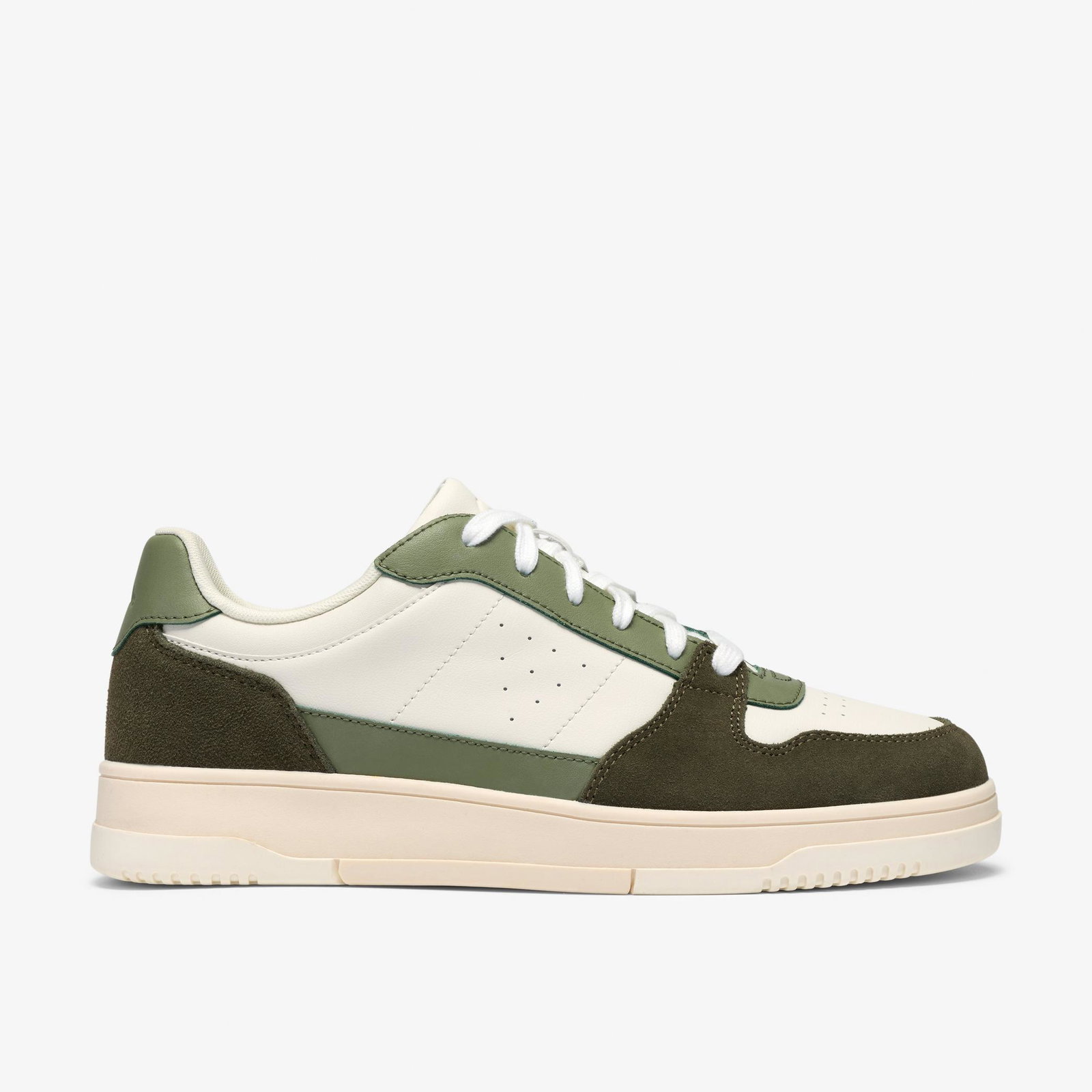 Shop Newick Lace Sneakers Green Combination